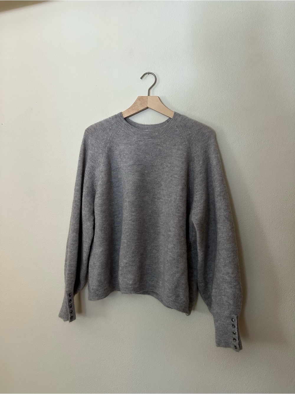 Sezane mohair wool sweater
